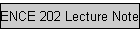 ENCE 202 Lecture Notes