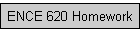 ENCE 620 Homework