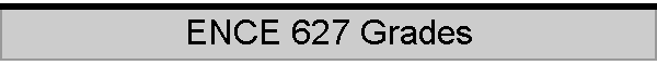 ENCE 627 Grades